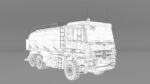 Mercedes ACTROS 4040-A 6x6 Fuel tank