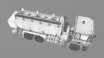 Mercedes ACTROS 4040-A 6x6 Fuel tank