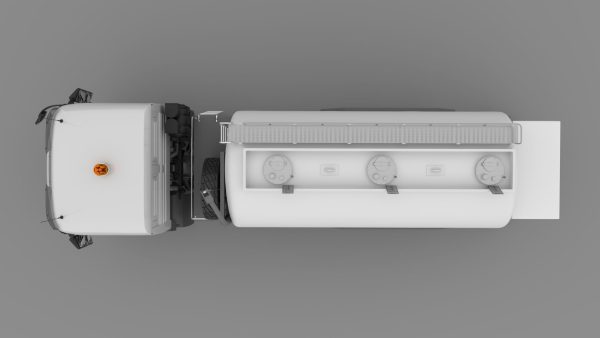 Mercedes ACTROS 4040-A 6x6 Fuel tank