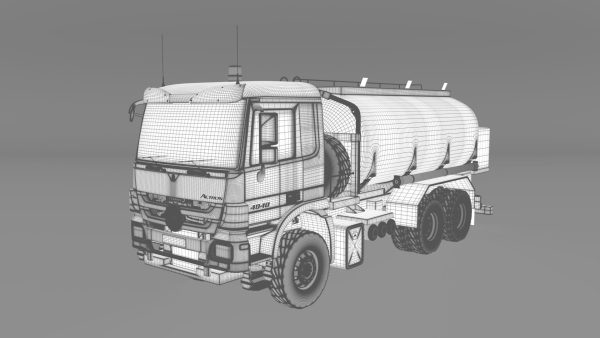 Mercedes ACTROS 4040-A 6x6 Fuel tank