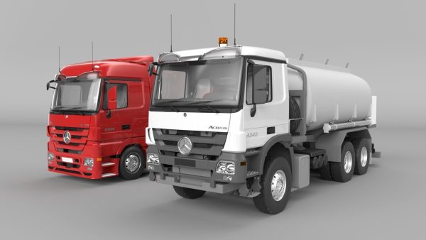 Mercedes ACTROS 4040-A 6x6 Fuel tank
