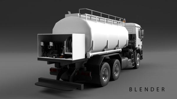 Mercedes ACTROS 4040-A 6x6 Fuel tank