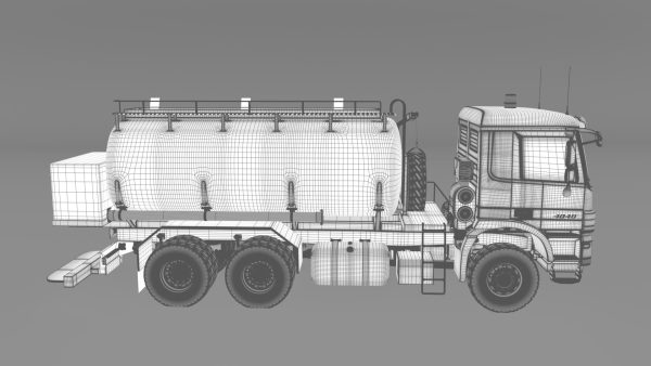 Mercedes ACTROS 4040-A 6x6 Fuel tank