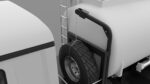 Mercedes ACTROS 4040-A 6x6 Fuel tank