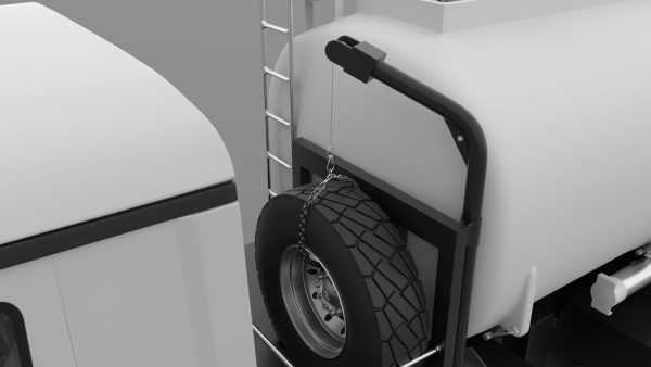 Mercedes ACTROS 4040-A 6x6 Fuel tank