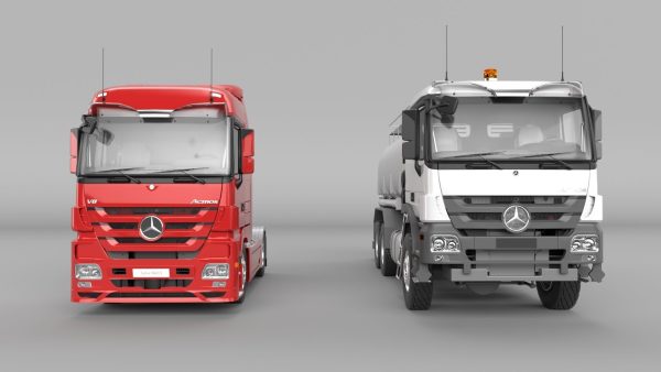 Mercedes ACTROS 4040-A 6x6 Fuel tank