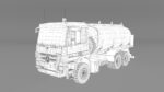 Mercedes ACTROS 4040-A 6x6 Fuel tank