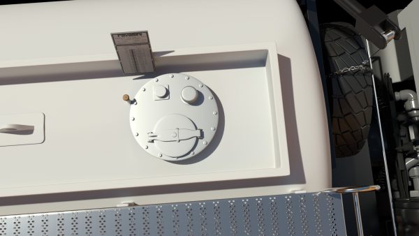 Mercedes ACTROS 4040-A 6x6 Fuel tank