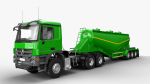 Mercedesbenzactros3354 Bulk Cement Trailer