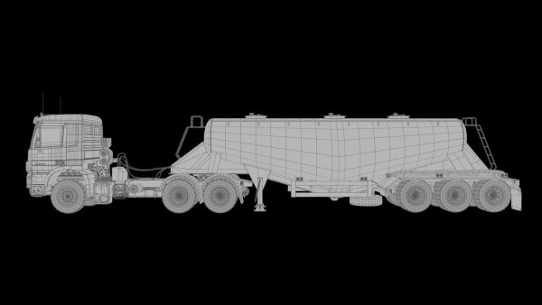 Mercedesbenzactros3354 Bulk Cement Trailer