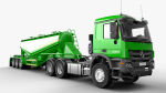Mercedesbenzactros3354 Bulk Cement Trailer