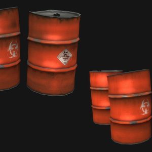 metal-barrels-collection-3d-model-low-poly-max-obj-3ds-fbx-dae