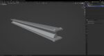 Metal beam Factory 3D Model