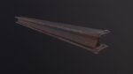 Metal beam Factory 3D Model