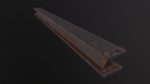 Metal beam Factory 3D Model