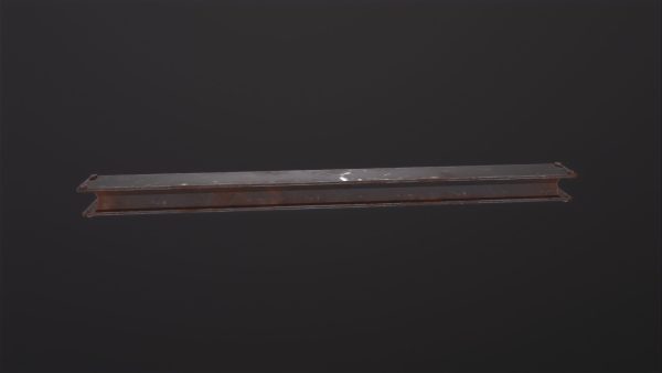 Metal beam Factory 3D Model