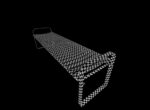 metal bench