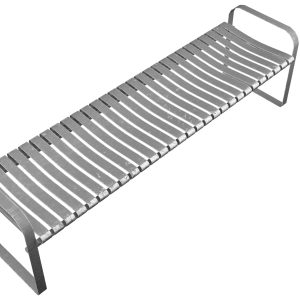 metal bench