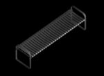 metal bench