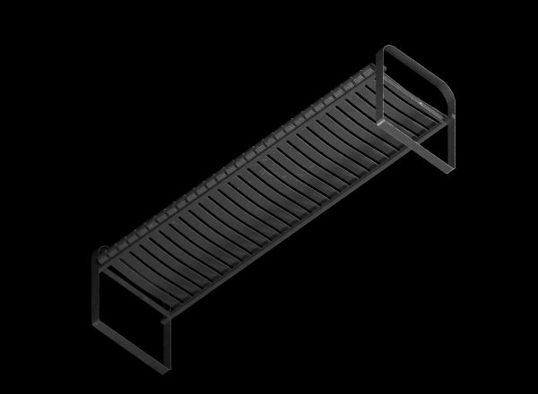 metal bench