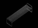 metal bench