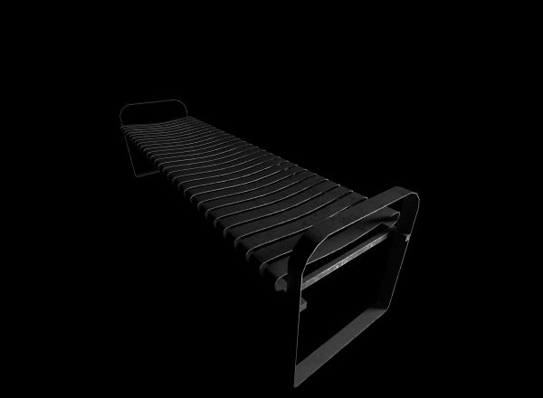 metal bench