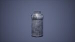 Metal Bucket Set Low Poly Game Ready