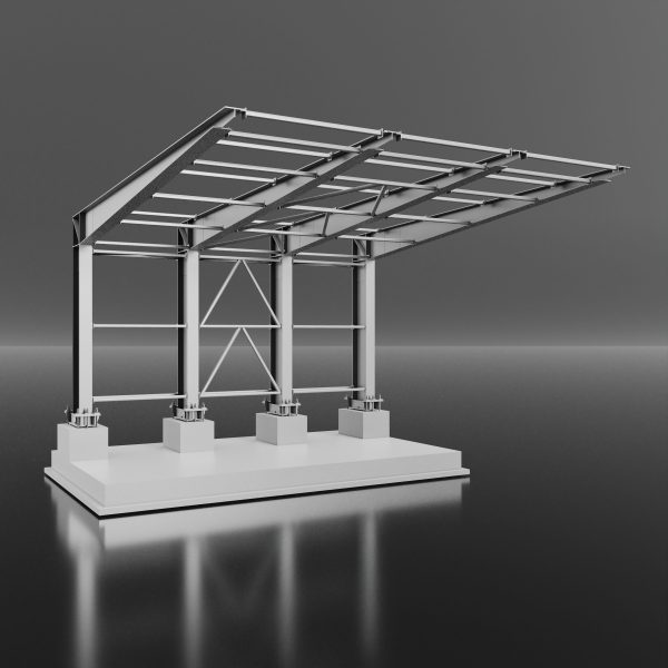 Metal Bus stop