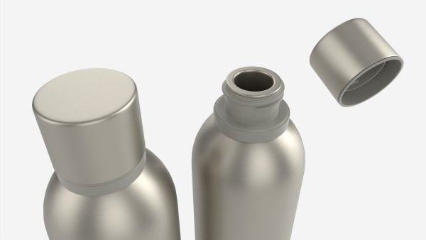 Metal Drink Bottle Mockup