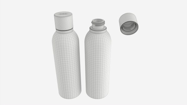 Metal Drink Bottle Mockup