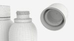 Metal Drink Bottle Mockup