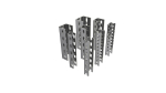 Metal framing U cross section