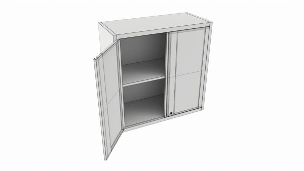 Metal Garage Wall Storage Cabinet with Lock