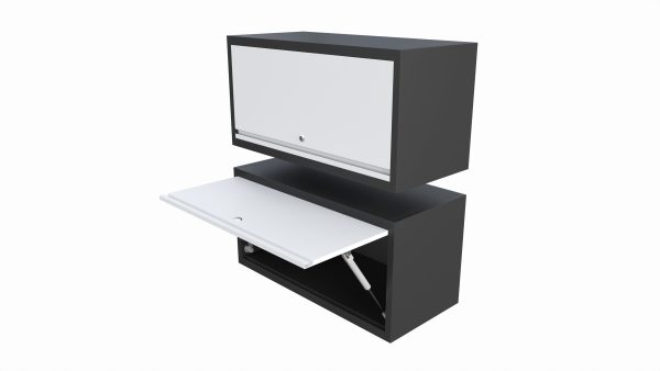 Metal Garage Wall Storage Shelves with Lock