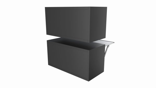 Metal Garage Wall Storage Shelves with Lock