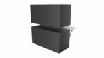 Metal Garage Wall Storage Shelves with Lock