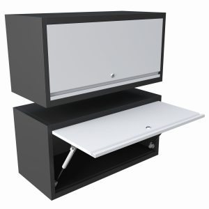 Metal Garage Wall Storage Shelves with Lock