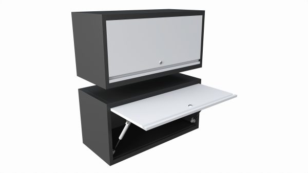 Metal Garage Wall Storage Shelves with Lock