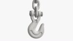 Metal Hook with Chain