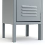 Metal Locker With Padlock