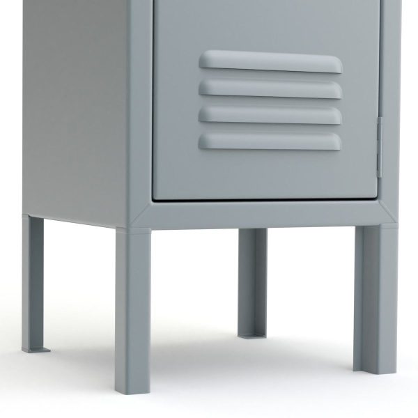 Metal Locker With Padlock