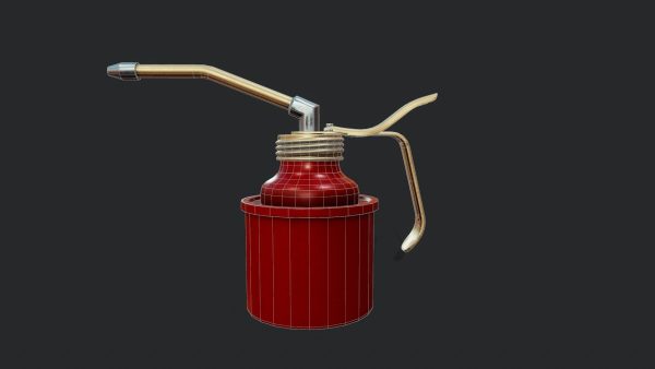 Metal Oil Can  - Tutorial Included