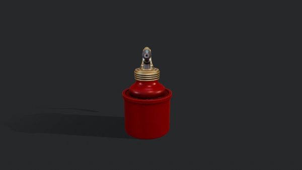 Metal Oil Can  - Tutorial Included