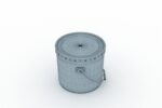 Metal Paint  Bucket 3 Gallon Mockup 3D model