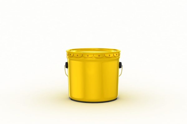 Metal Paint  Bucket 3 Gallon Mockup 3D model