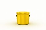 Metal Paint  Bucket 3 Gallon Mockup 3D model