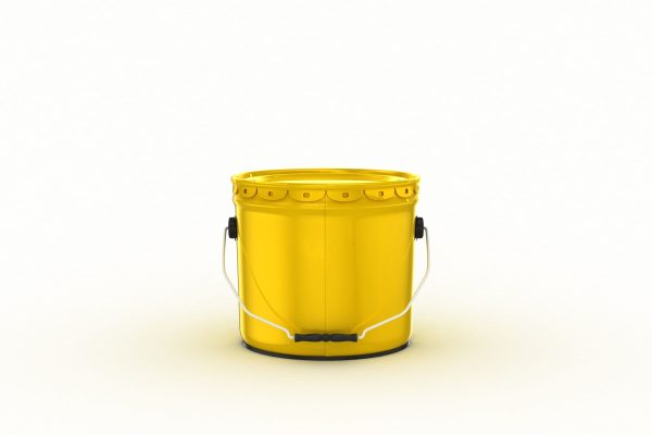 Metal Paint  Bucket 3 Gallon Mockup 3D model