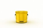Metal Paint  Bucket 3 Gallon Mockup 3D model