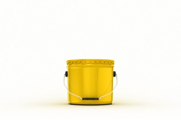 Metal Paint  Bucket 3 Gallon Mockup 3D model
