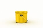 Metal Paint  Bucket 3 Gallon Mockup 3D model